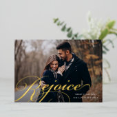 クラシックの | Rejoice写真 箔シーズンカード (立ち正面)