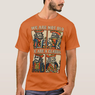 クラシックのdのキング遊キャラクター tシャツ