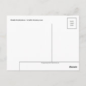 クラシックはがき ポストカード (裏面)