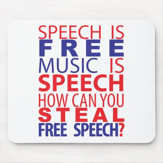 クラシックは自由マウスパッド マウスパッド (正面)