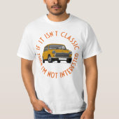 クラシックもしではない – Austin Mini, Austin Seven Tシャツ (正面)