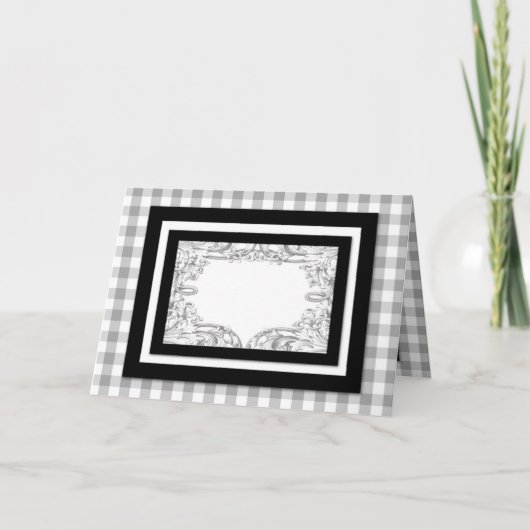 クラシックをカスタマイズ サンキューカード (正面)