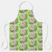 クラシックアイスバーグレタスくさびサラダグルメ エプロン (正面)