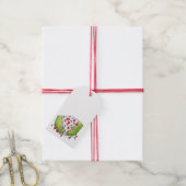 クラシックアイスバーグレタスくさびサラダグルメ ギフトタグ (より糸付き)