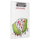 クラシックアイスバーグレタスくさびサラダグルメ クリップボード (右)