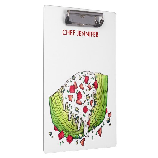 クラシックアイスバーグレタスくさびサラダグルメ クリップボード (右)