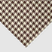 クラシックアイボリーペピタ千鳥格子の模様 薄葉紙 (詳細)