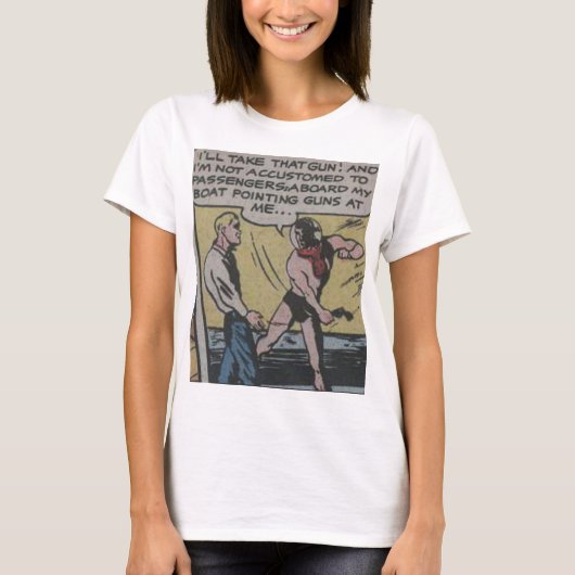 クラシックアドベンチャー漫画 最高の|金金時代の贈り物 Tシャツ (正面)