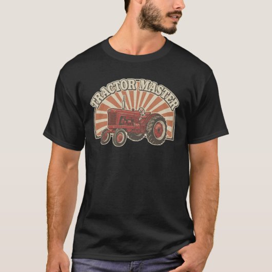 クラシックアメリカントラクター レトロ Tシャツ (正面)