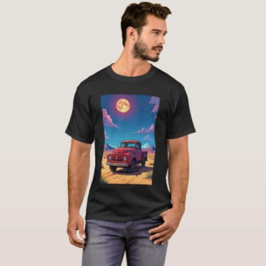 クラシックアメリカンピックアップ Tシャツ