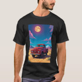 クラシックアメリカンピックアップ Tシャツ (正面)