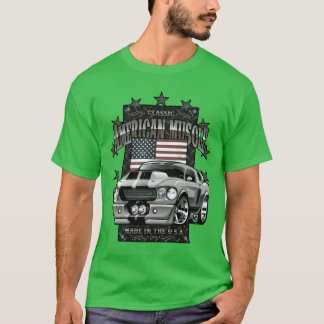 クラシックアメリカンマッスルカーギフト Tシャツ