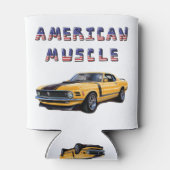 クラシックアメリカンマッスルカーマスタングボス302 缶クーラー (裏面)