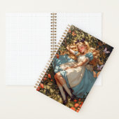 クラシックアリスはワンダーランドの夢を見ている ノートブック (内側)