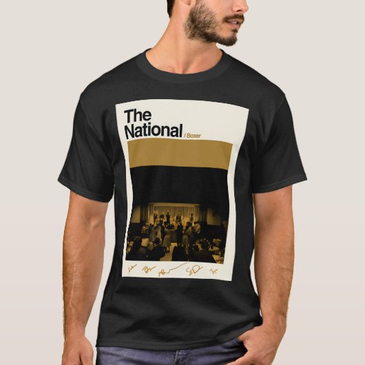 クラシックアルバム「The National」 Tシャツ (正面)