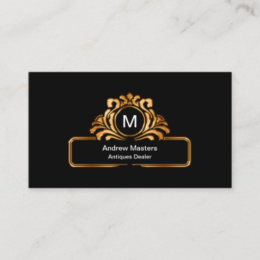 クラシックアンティークのディーラー名刺 名刺 (正面)