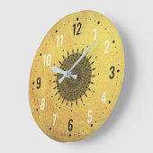 クラシックアンティークデコーモダンル ラージ壁時計 (傾斜)