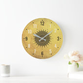 クラシックアンティークデコーモダンル ラージ壁時計 (ホーム)