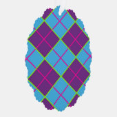 クラシックアーガイル柄 オーナメントカード (右)