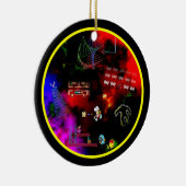 クラシックアーケードイメージオーナメント セラミックオーナメント (右)