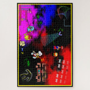 クラシックアーケードイメージパズル ジグソーパズル