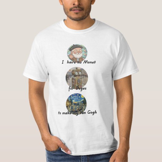 クラシックアーティスト - 現代のジレンマ ライト Tシャツ (正面)