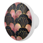 クラシックアートデコファンパターン セラミックノブ (右)