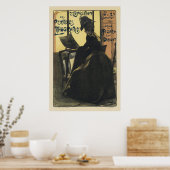 クラシックアールヌーボーポスター – リトグラフ ポスター (キッチン)