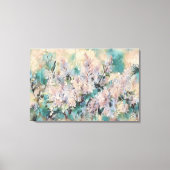 *~*クラシックアール絵画デリラックラベンダー キャンバスプリント (正面)