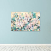 *~*クラシックアール絵画デリラックラベンダー キャンバスプリント (インサイチュ (ウッドフロア))