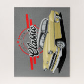 クラシックイエローカー ジグソーパズル (縦)