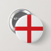 クラシックイギリス国旗 – 聖ジョージ十字架 缶バッジ (正面&裏面)