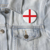 クラシックイギリス国旗 – 聖ジョージ十字架 缶バッジ (インサイチュ)