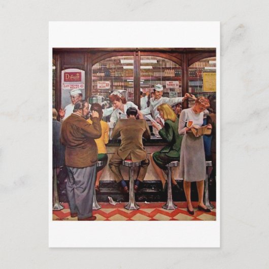 クラシックイラストポストカード ポストカード (正面)