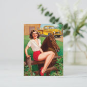 クラシックイラストポストカード ポストカード (スタンド正面)