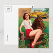 クラシックイラストポストカード ポストカード (正面/裏面)