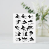 クラシックイラストレーションはがき ポストカード (スタンド正面)