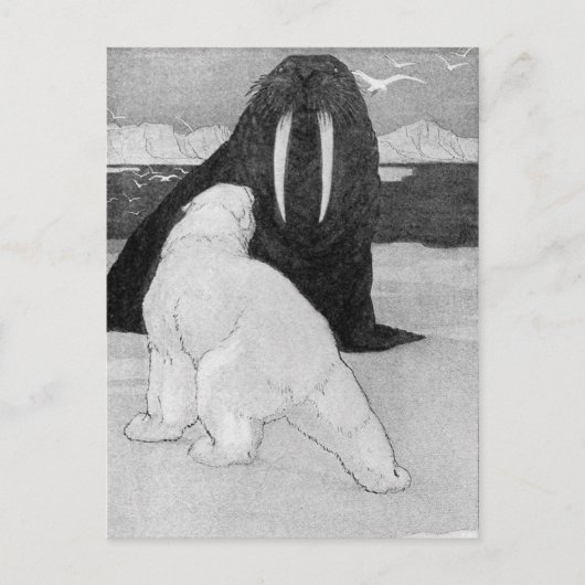 クラシックイラストレーションはがき ポストカード (正面)