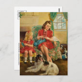 クラシックイラストレーションはがき ポストカード (正面/裏面)