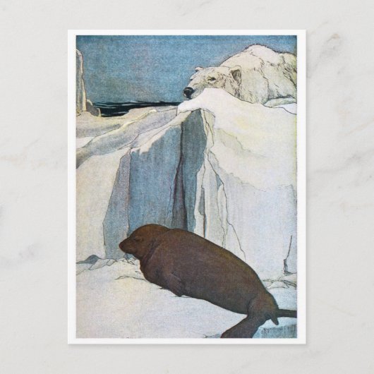 クラシックイラストレーションはがき ポストカード (正面)