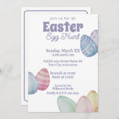 クラシックイースターエッグハント 招待状 (正面/裏面)