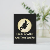 クラシックウィッチことわざ ポストカード (スタンド正面)