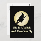 クラシックウィッチことわざ ポストカード (正面/裏面)