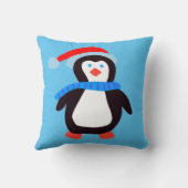 クラシックウィンターペンギン クッション (裏面)