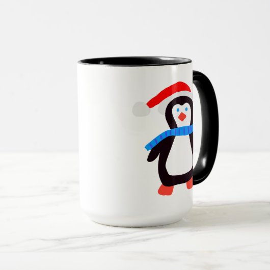 クラシックウィンターペンギン マグカップ (正面右)