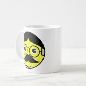 クラシックウェスタン顔コーヒーマグ コーヒーマグカップ (正面左)