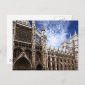 クラシックウェストミンスターAbbey写真ロンドンUK ポストカード (正面/裏面)