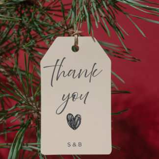 クラシックウェディング　タイムレス　感謝を伝える　タグ ギフトタグ