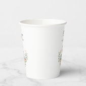 クラシックウサギ誕生日 紙コップ (左)