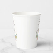 クラシックウサギ誕生日 紙コップ (右)